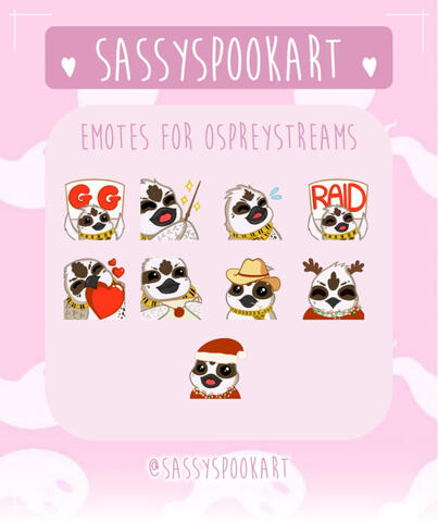 Emotes for OspreyStreams